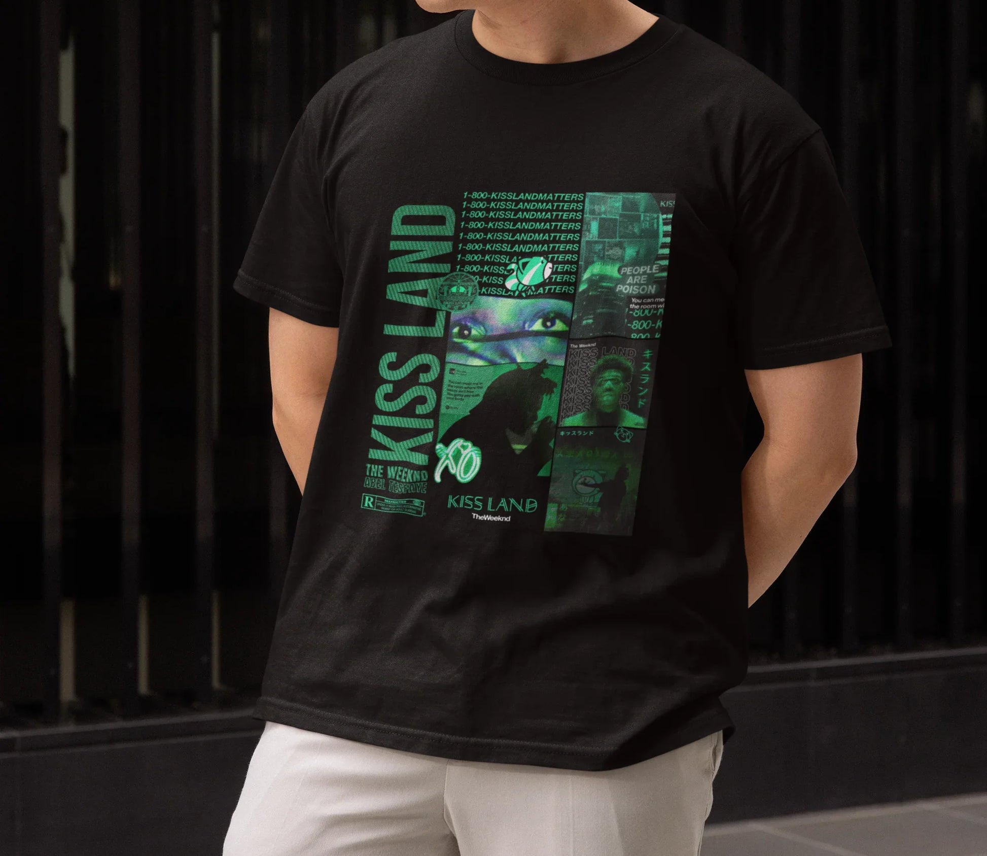 Camiseta Básica The Weeknd Matters - preto