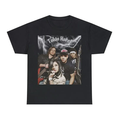 Camiseta Básica Tokio Hotel Collection - preto