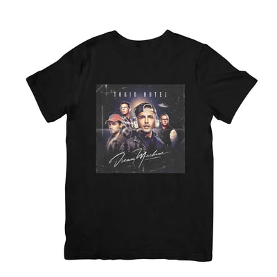 Camiseta Básica Tokio Hotel Dream Machine - preto