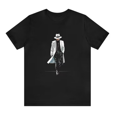 Camiseta Básica Michael Jackson Cool & Mysterious
