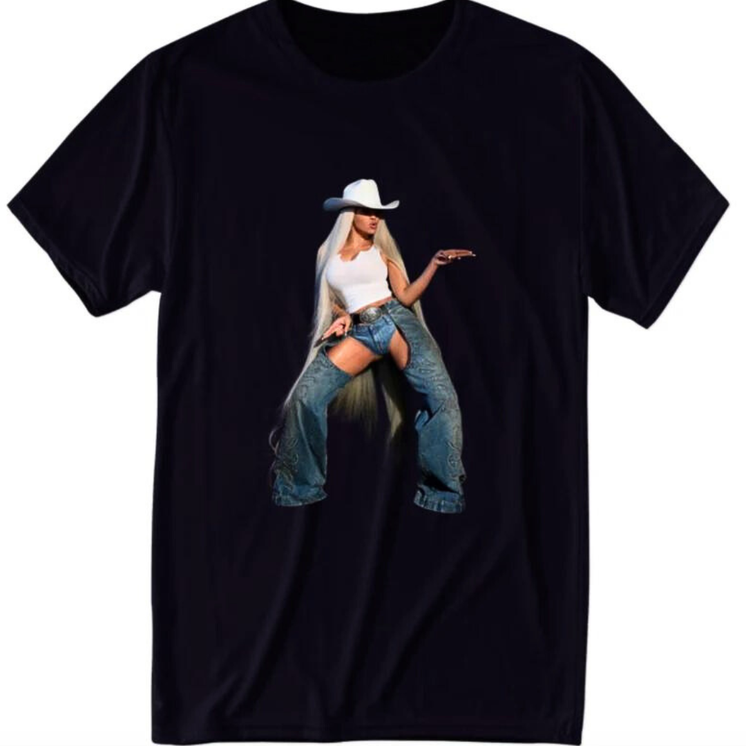 Camiseta Básica Beyonce Country Music