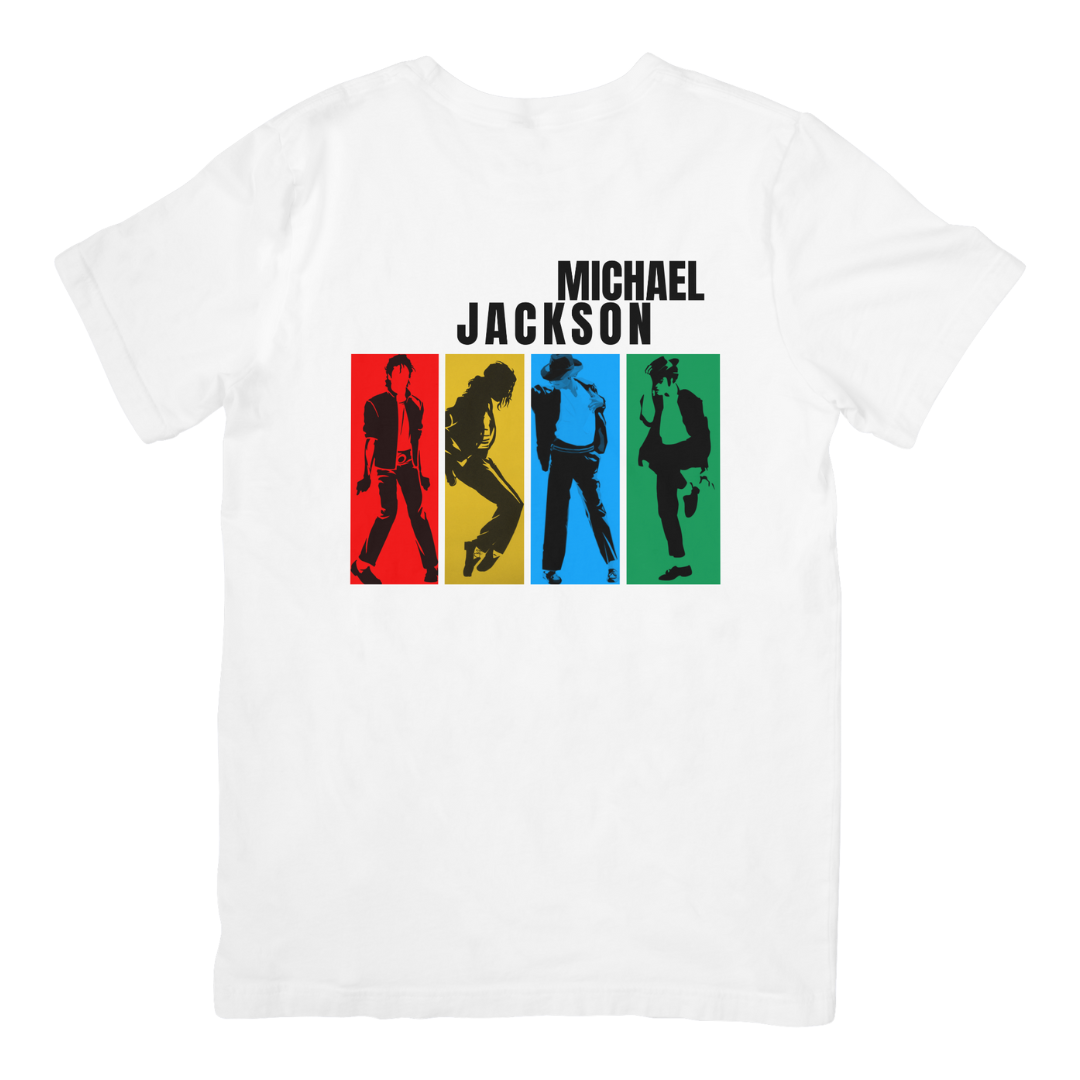 Camiseta Básica Michael Jackson Dance