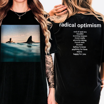 Camiseta Básica Dua Lipa Radical Optimism