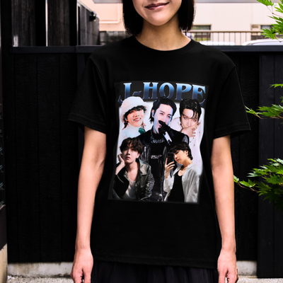 Camiseta Básica BTS J-Hope Graphic