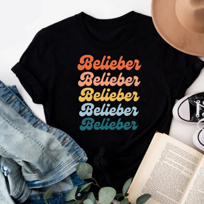 Camiseta Básica Justin Bieber Belieber