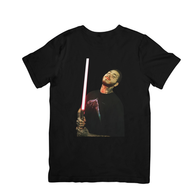 Camiseta Básica Post Malone Light Saber