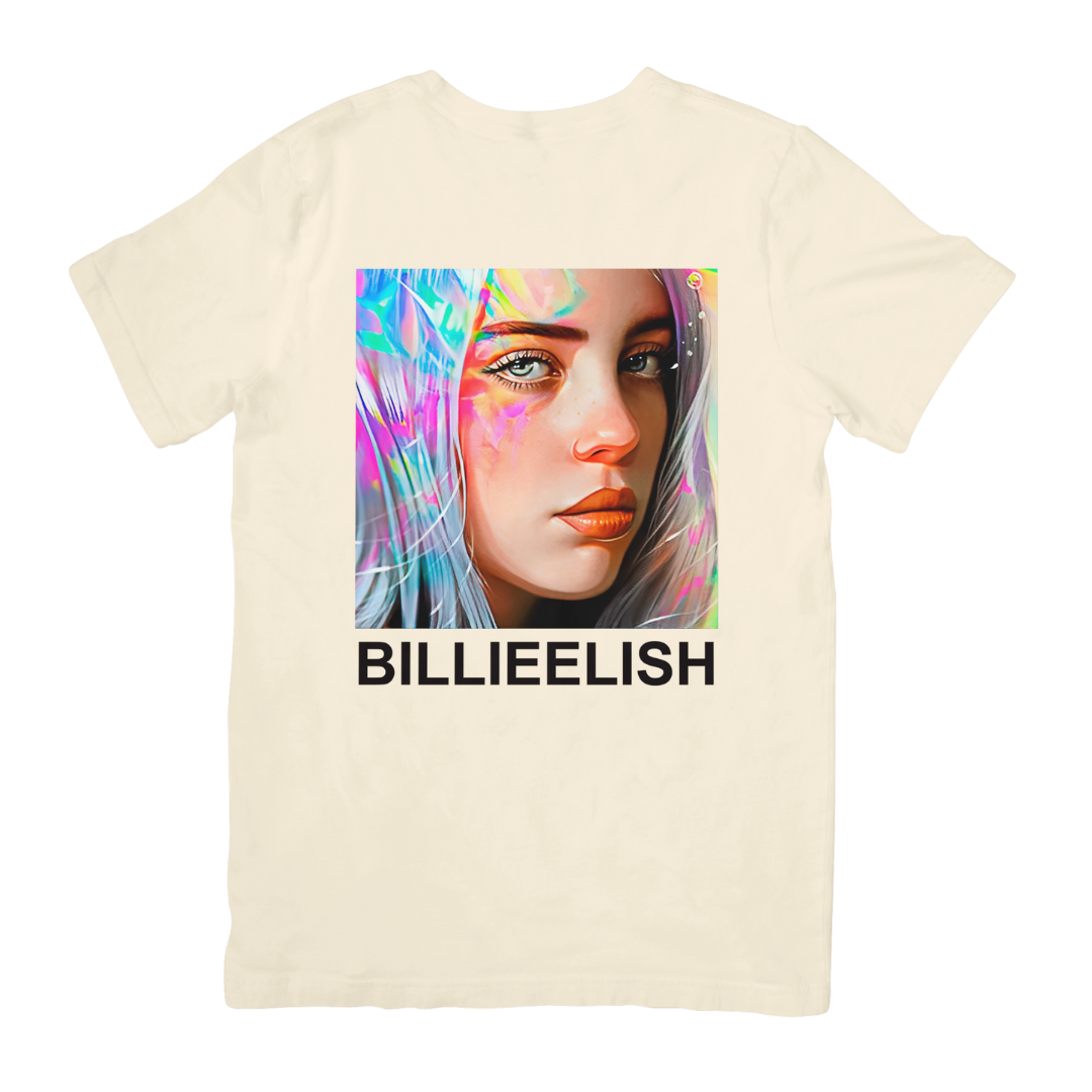 Camiseta Básica Billie Eilish Cantora