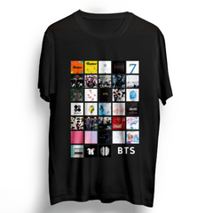 Camiseta Básica BTS Discography