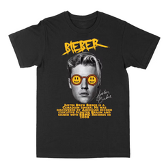 Camiseta Basica Justin Bieber Drew History