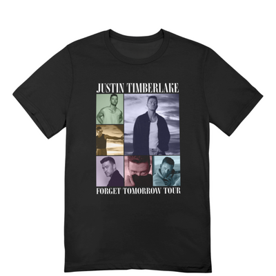 Camiseta Básica Justin Timberlake Forget Tomorrow Tour