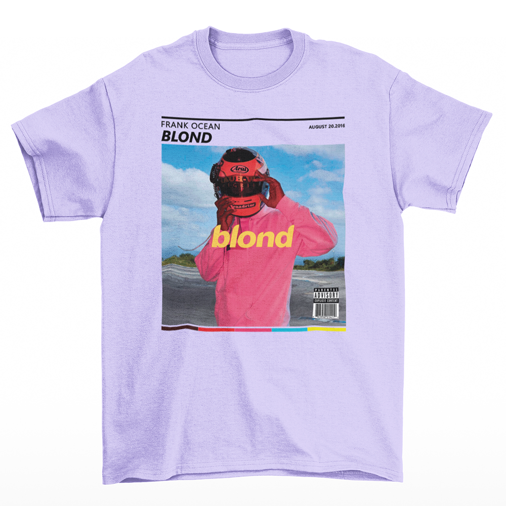 Camiseta Básica Frank Ocean August 20- lilás