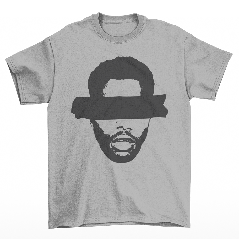 Camiseta Básica Frank Ocean Blond Album- CINZA