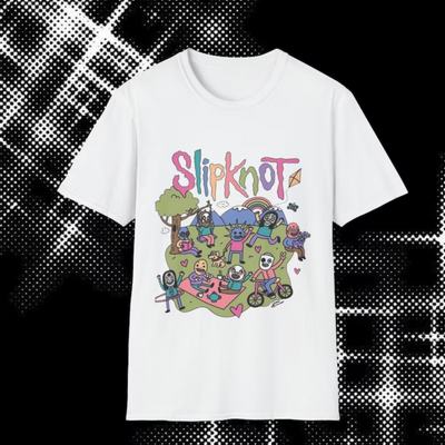 Camiseta Básica Slipknot Funny