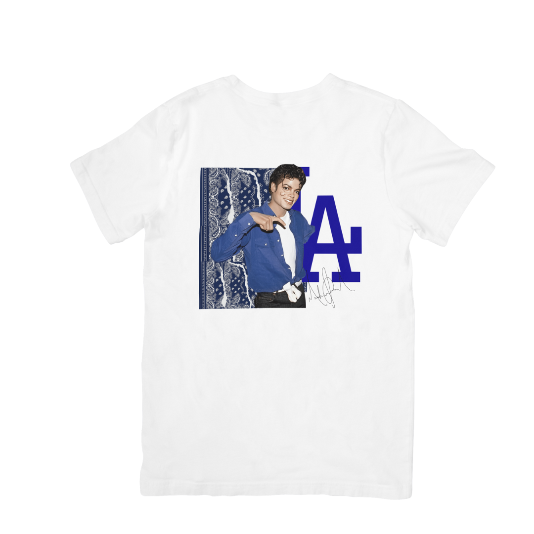 Camiseta Básica Michael Jackson Gang L.A