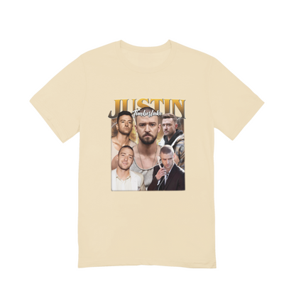 Camiseta Básica Justin Timberlake Graphic