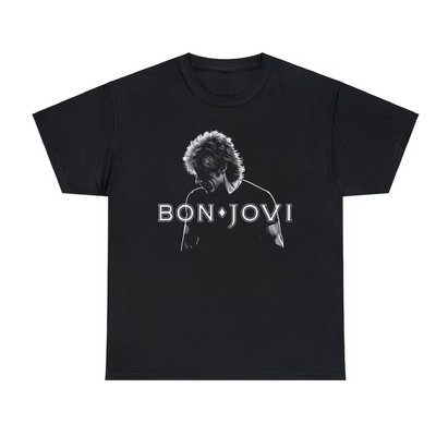 Camiseta Básica Bon Jovi Graphic