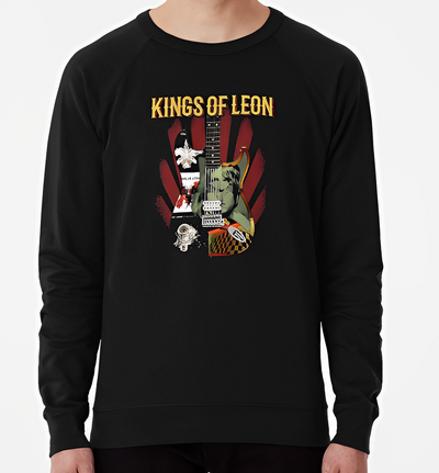 Moletom Gola Redonda Kings Of Leon Guitar