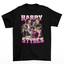 Camiseta Básica Harry Styles Singer - Preto