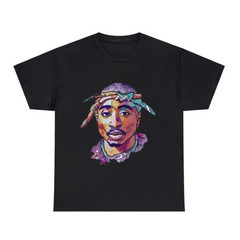 Camiseta Básica Tupac Iconic Bandana