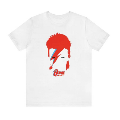 Camiseta Básica David Bowie Illustrated