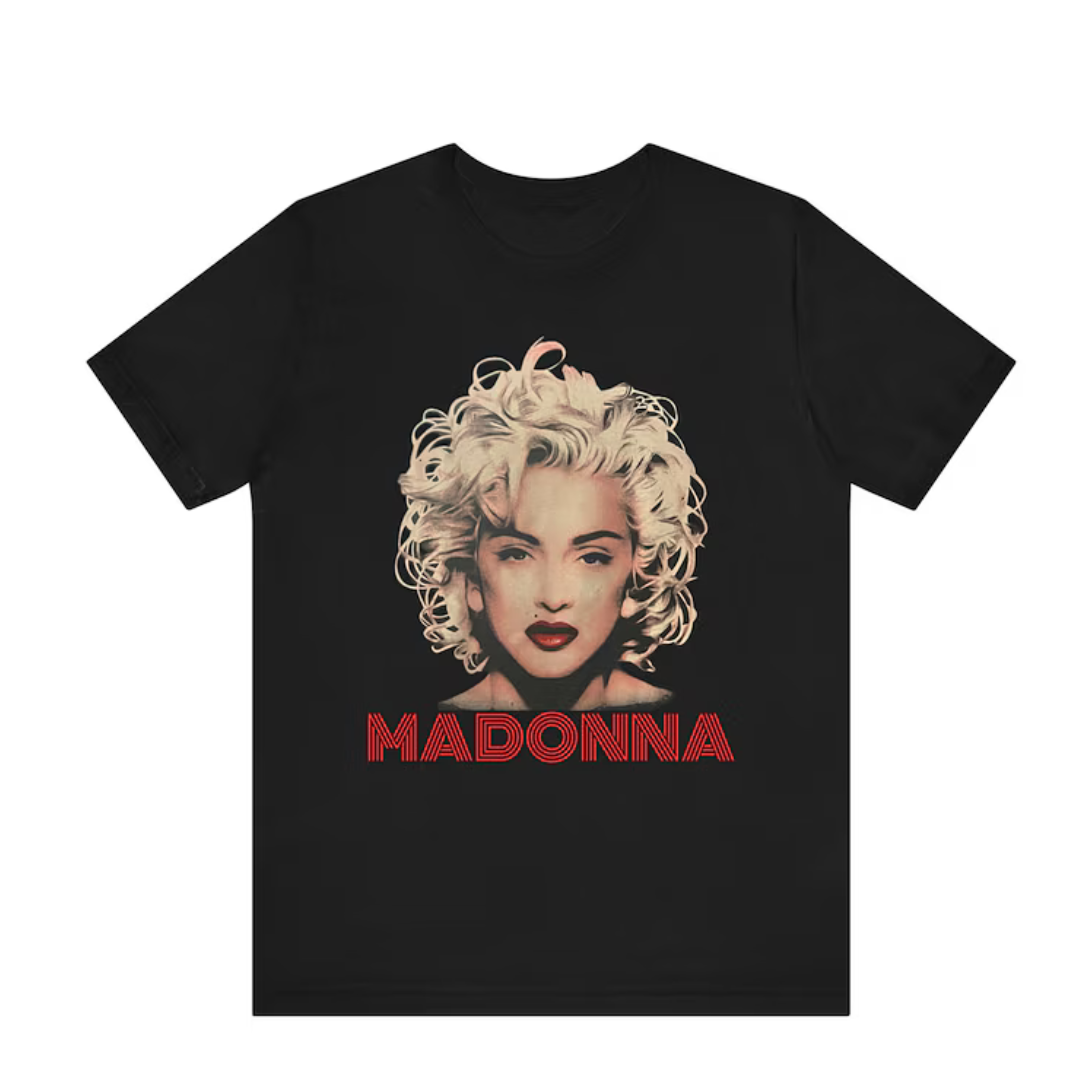 Camiseta Básica Madonna Jersey