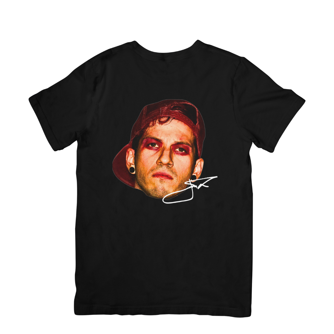 Camiseta Básica Twenty One Pilots Josh Dun Face