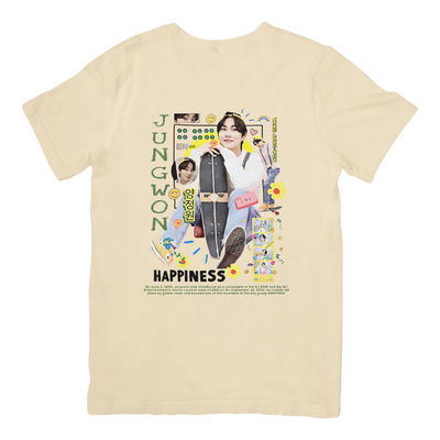 Camiseta Básica Enhypen Jungwon Happiness