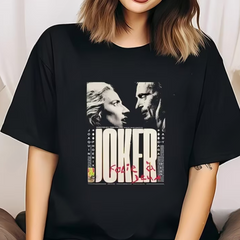 Camiseta Básica Lady Gaga Joker Folie A Deux