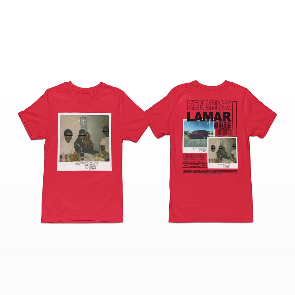 Camiseta Básica Kendrick Lamar Good Kid