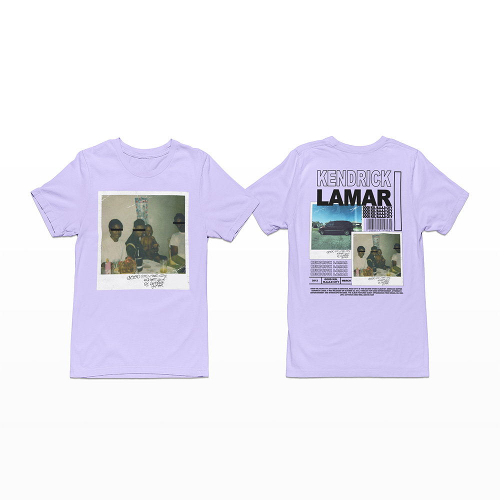 Camiseta Básica Kendrick Lamar Good Kid