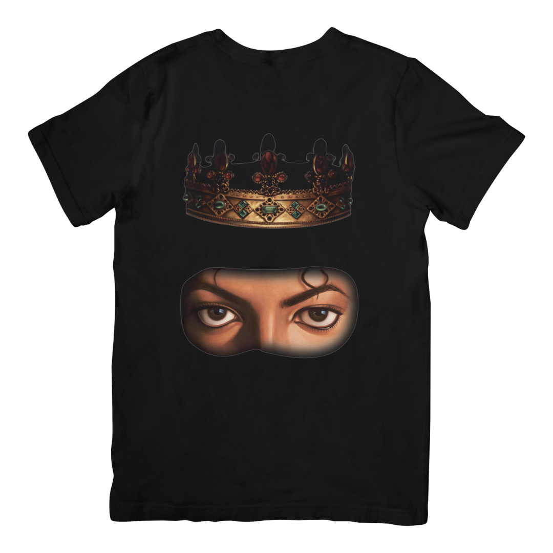Camiseta Básica Michael Jackson King Of Pop Vintage