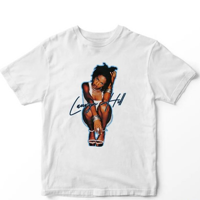 Camiseta Básica Lauryn Hill Pose