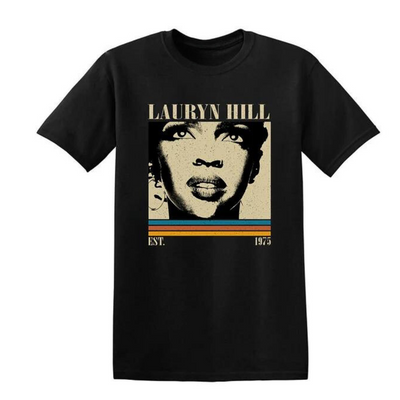 Camiseta Básica Lauryn Hill Vintage