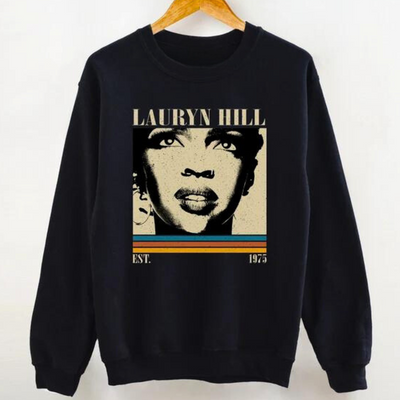 Moletom Gola Redonda Lauryn Hill Vintage