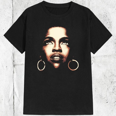 Camiseta Básica Lauryn Hill Vintage 90's