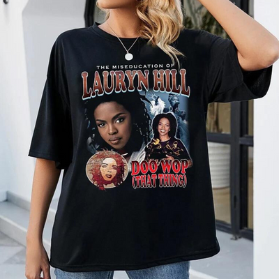 Camiseta Básica Lauryn Hill Doo Wop (That Thing)