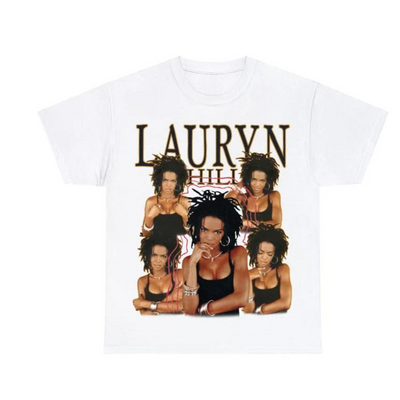 Camiseta Básica Lauryn Hill Retro 90'S