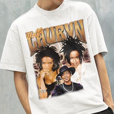 Camiseta Básica Lauryn Hill Retro Vintage