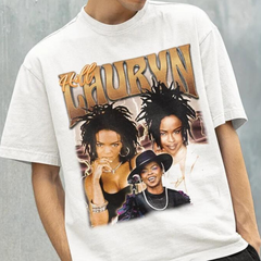 Camiseta Básica Lauryn Hill Retro Vintage