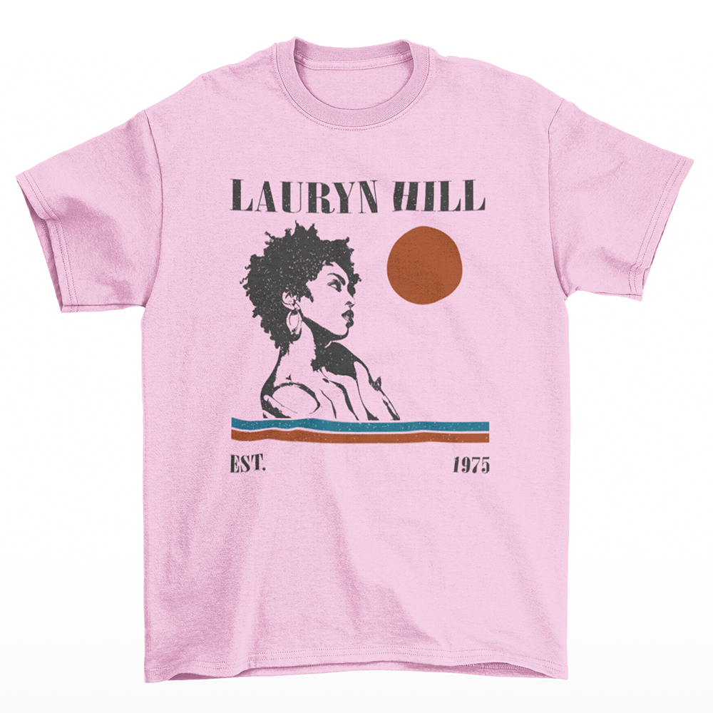 camiseta básica rosa bebê LAURYN HILL