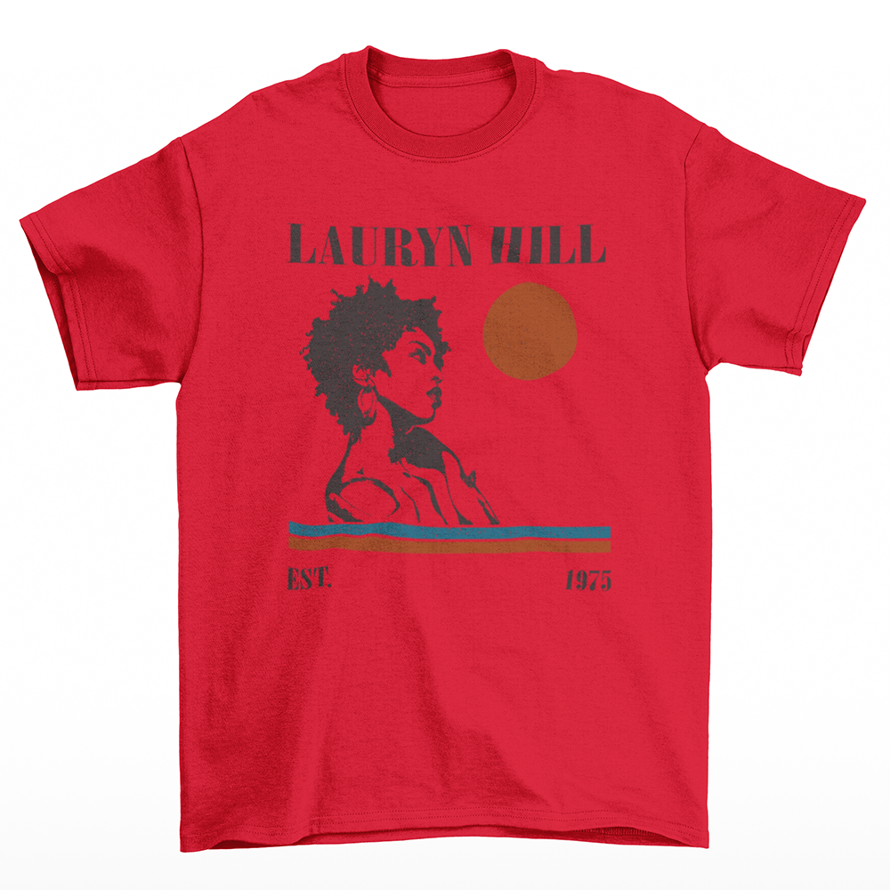 camiseta básica vermelha LAURYN HILL