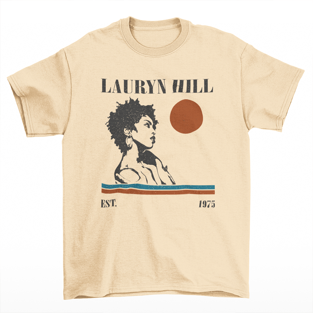 Camiseta Básica Lauryn Hill  1975 Pérola 