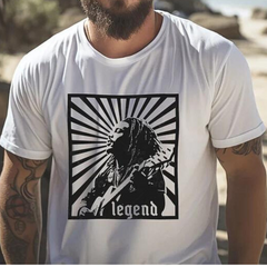 Camiseta Básica Bob Marley Legend