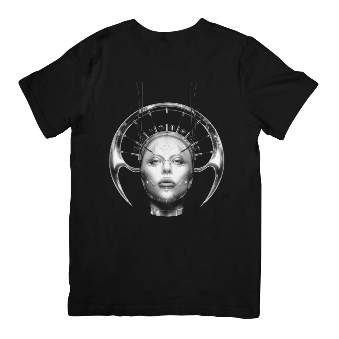 Camiseta Básica Lady Gaga LG Chromatica Design