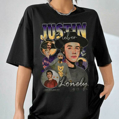 Camiseta Básica Justin Bieber Lonely