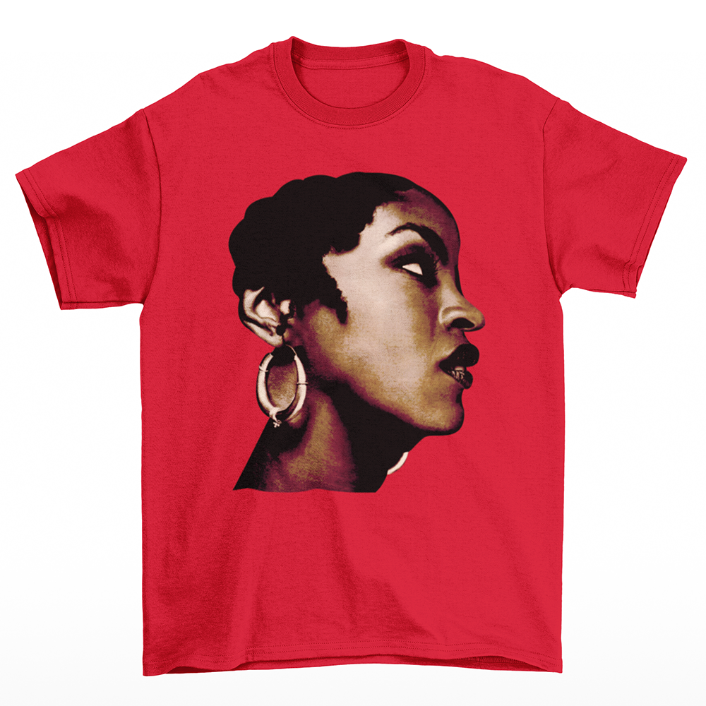 Camiseta Básica Lauryn Hill Vintage 80's- Vermelho