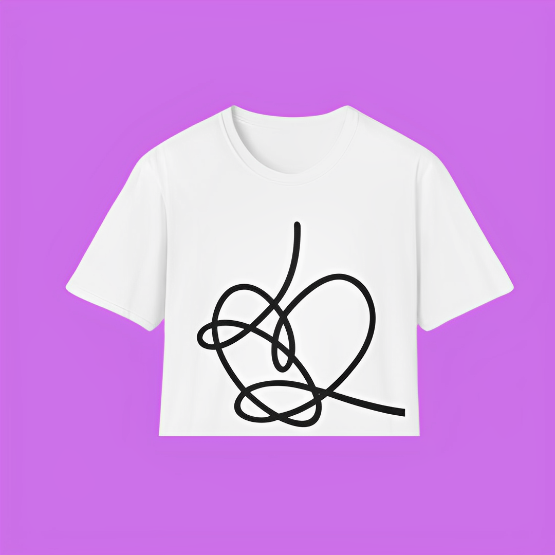 Camiseta Cropped BTS Love Yourself
