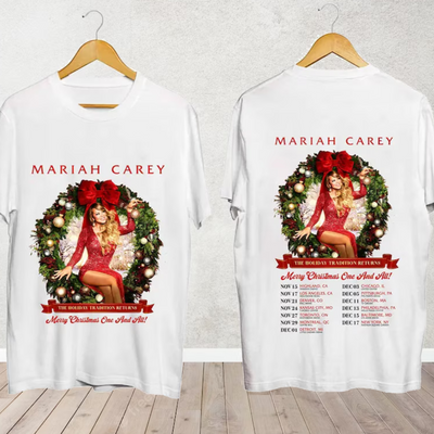 Camiseta Básica Christmas Mariah Carey Xmas