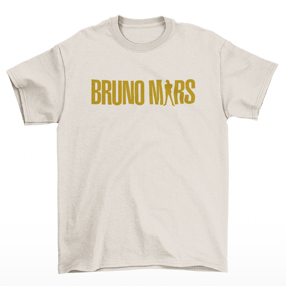 Camiseta Básica Bruno Mars Logo