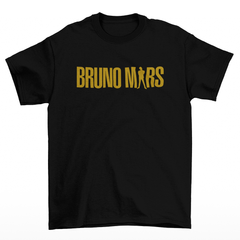 Camiseta Básica Bruno Mars Logo